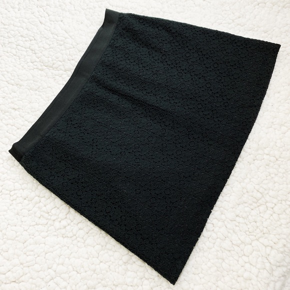J. Crew Black Lace Skirt - Size 10 - Picture 5 of 8